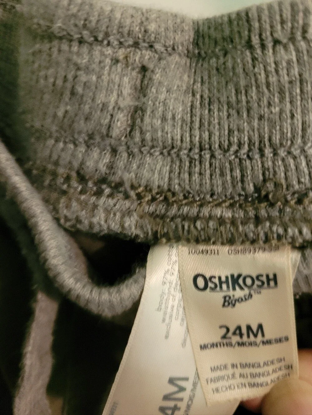 OshKosh B'gosh Olive Green Pull-On Jogger Pants